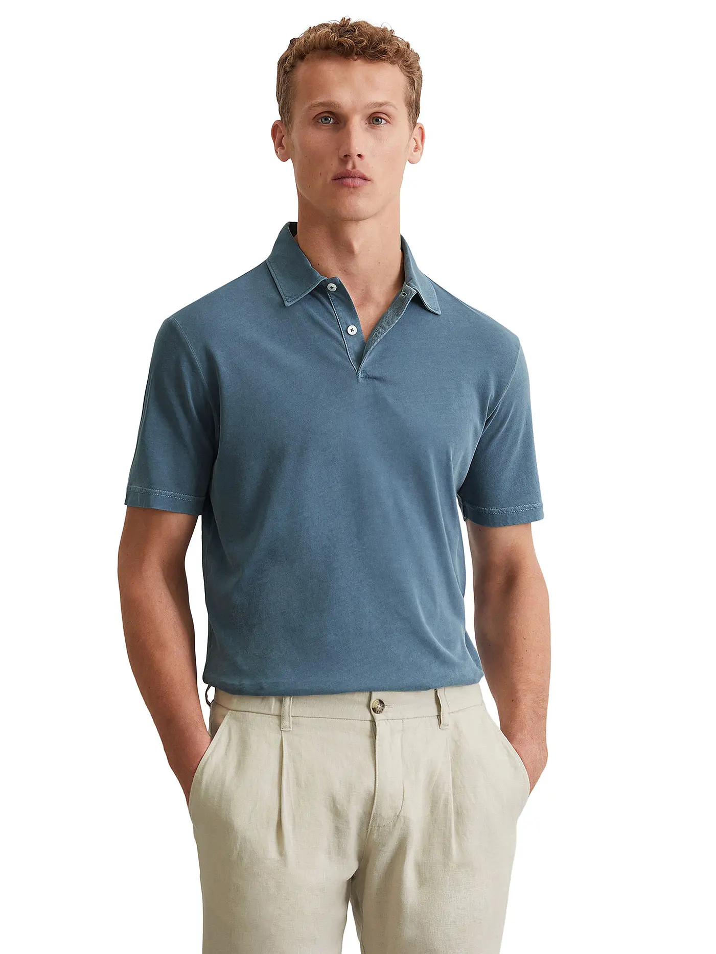 MARC O'POLO | Poloshirt | petrol